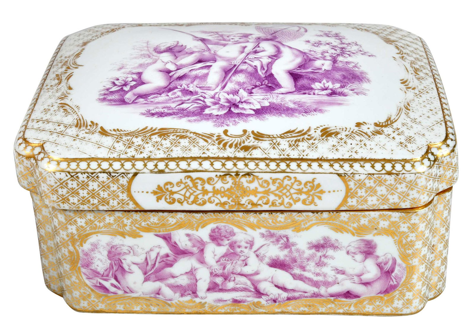 Meissen Porcelain Table Casket (1 of 9)