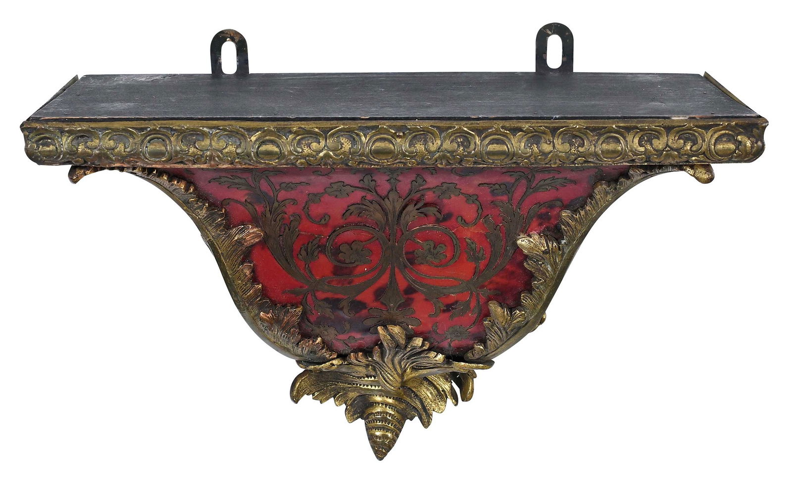 Gilt Bronze Mounted Boulle Marquetry Wall Shelf (1 of 7)