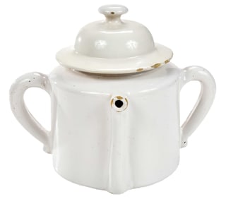 Early White Delft Posset Pot