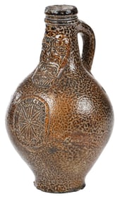 German Bellarmine Salt Glazed Jug
