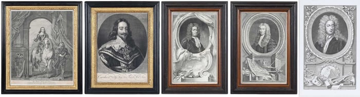 Five 18th Century British Engravings
