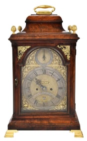Alexander Wilson George III Mahogany Verge Bracket Clock