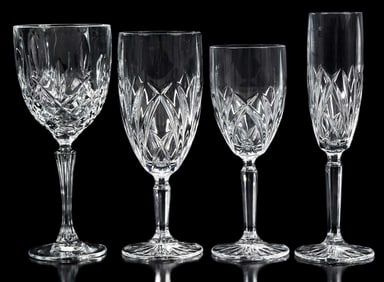 75 Pieces Waterford Marquis Stemware