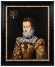 After Francois Clouet, Elisabeth of Austria