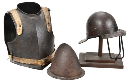 Three Pieces of Early Iron Armor