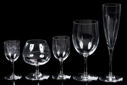 42 Pieces Baccarat Stemware