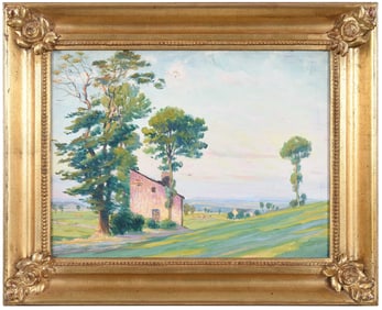 Gustave Poetzsch, Panoramic Landscape