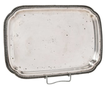 Rectangular Italian Silver Tray