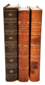 Two Leatherbound Sets, The Arabian Nights