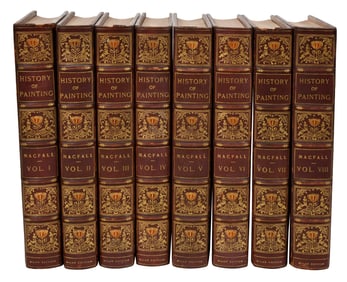 A History of Painting by Haldane Macfall, Eight Volumes