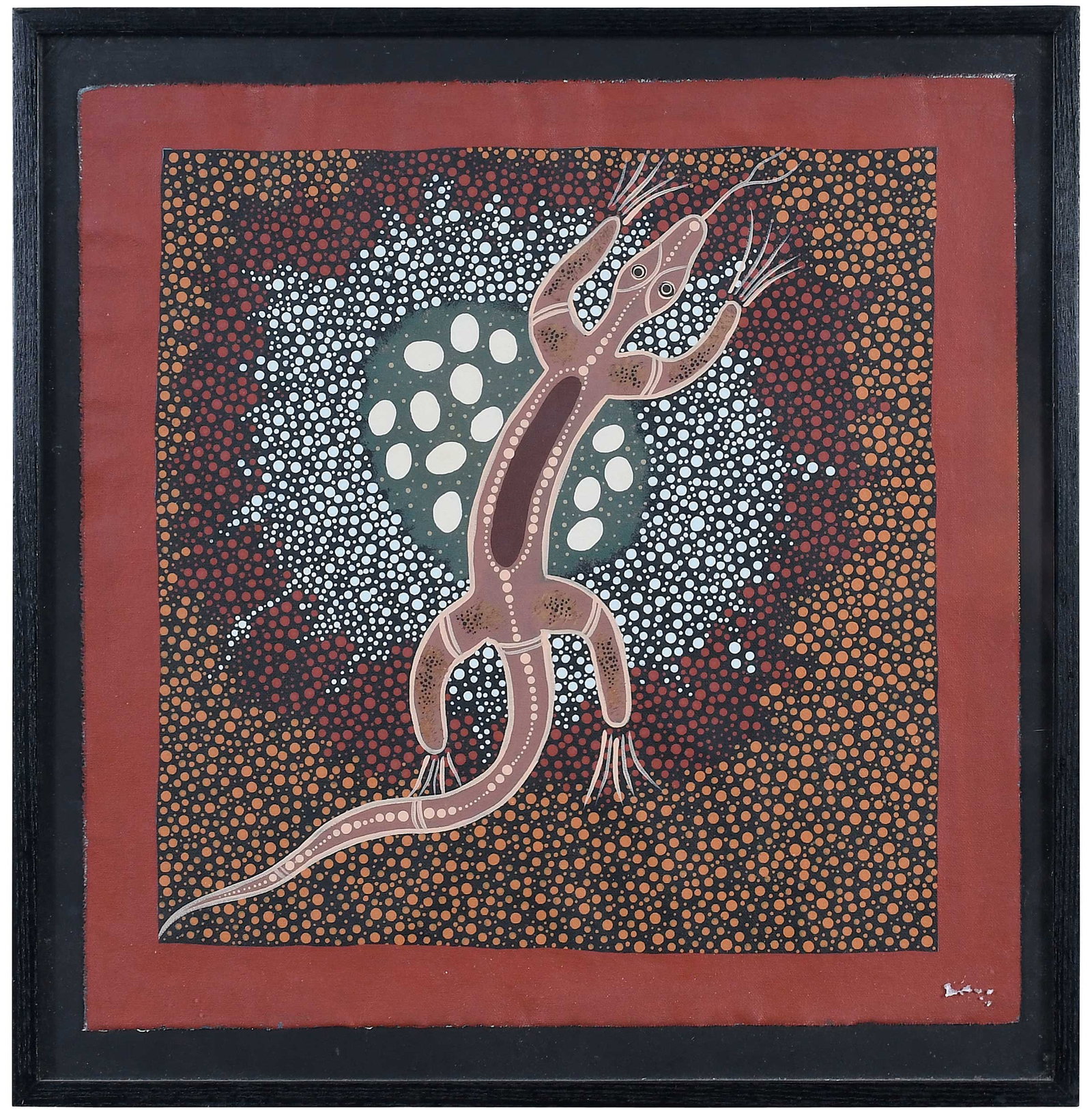 Australian Aboriginal Dot Painting (1 of 4)