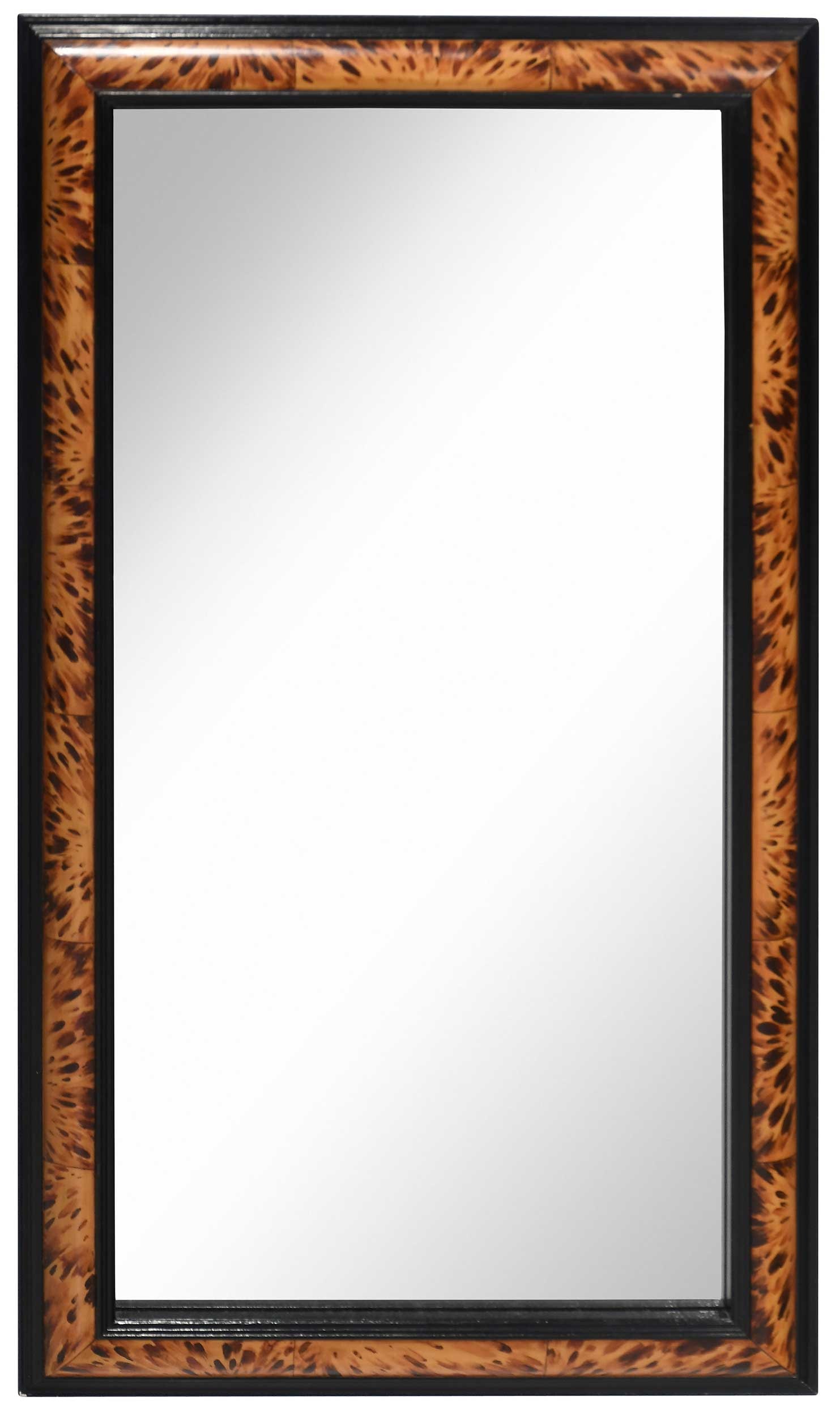 Faux Tortoise Shell Painted Mirror (1 of 5)