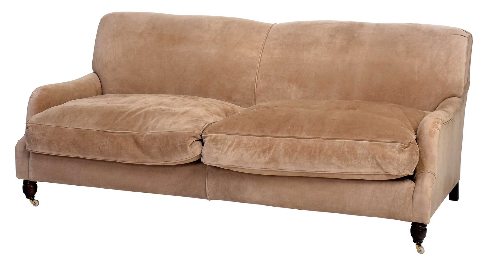 Modern Suede Sofa (1 of 12)