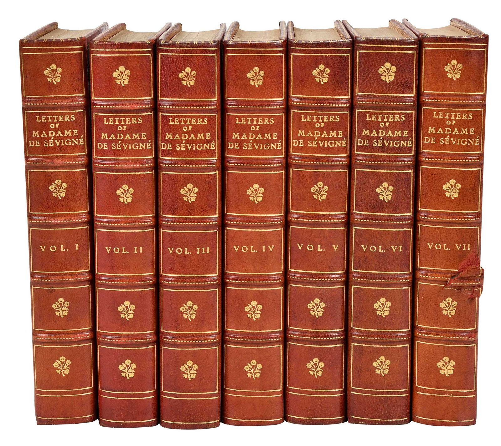 Letters of Madame De Sevigne, Seven Volumes (1 of 6)