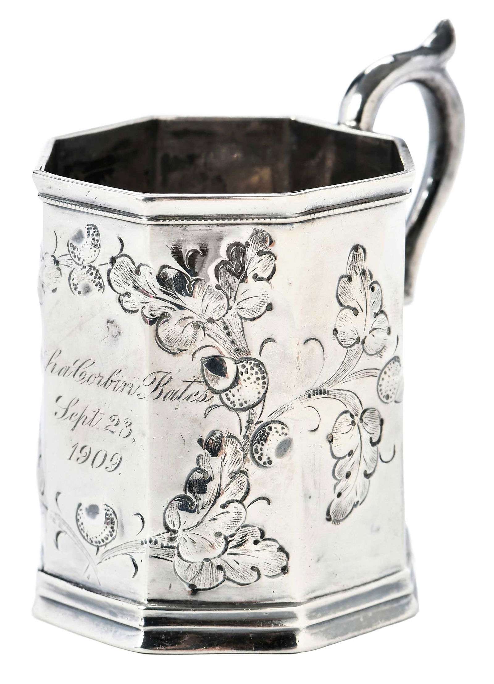 Beggs & Smith Coin Silver Mug (1 of 7)