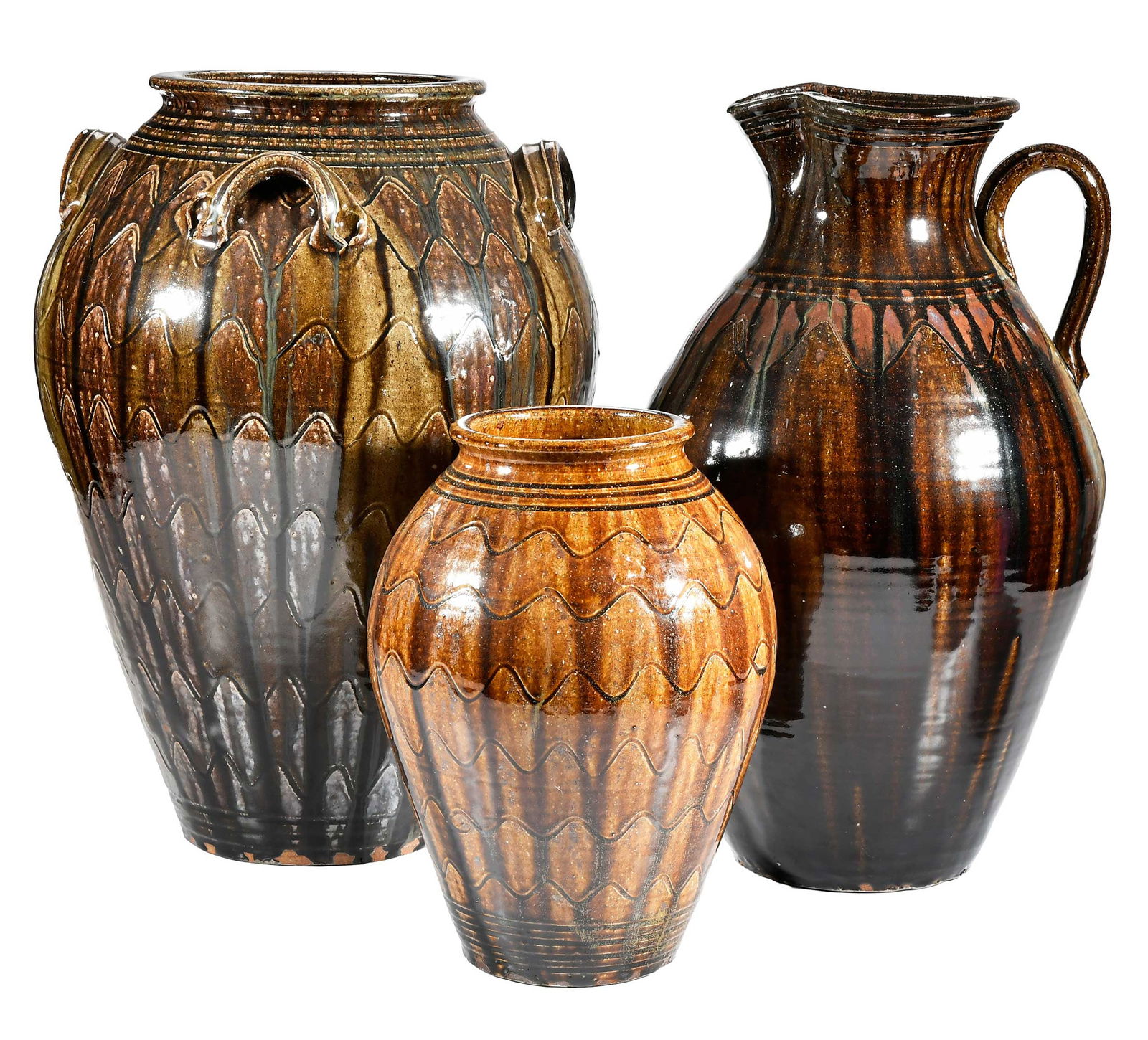 Three Pieces of Kim Ellington Stoneware (1 of 12)