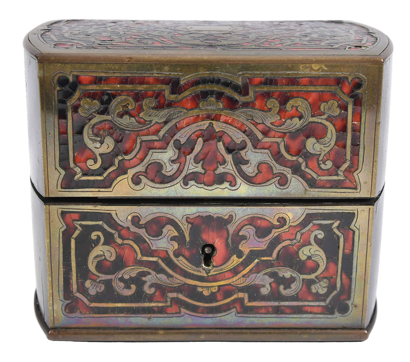 19th Century French Boulle Scent Box (1 of 6)