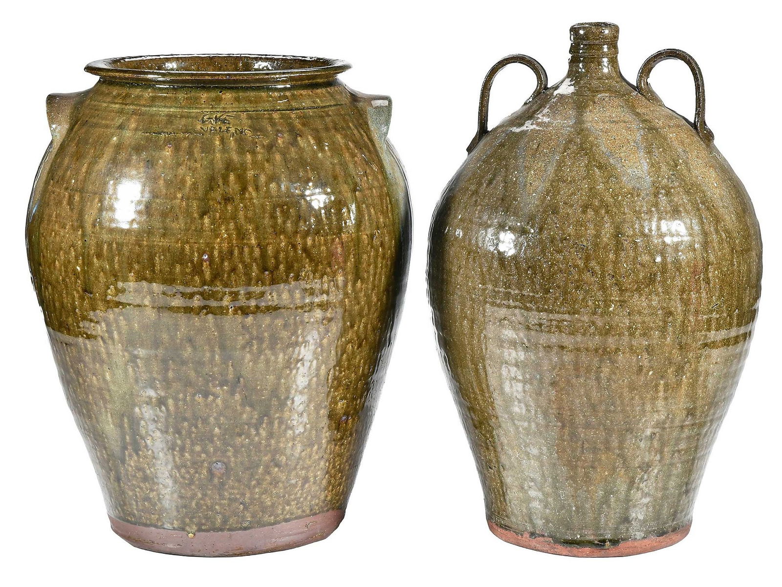 Two Large Pieces of Kim Ellington Stoneware (1 of 12)