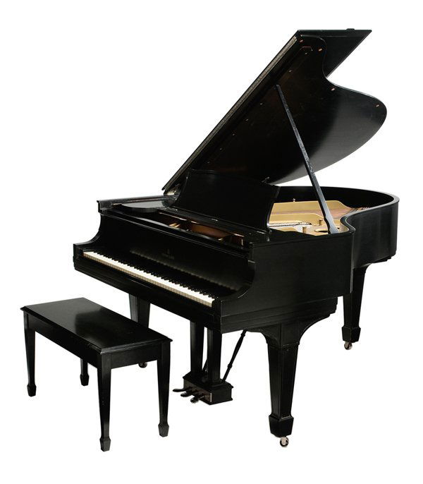 Steinway Grand Piano, Black Lacquer
