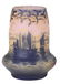Two Pieces Art Glass: Moser, DeVez - 2