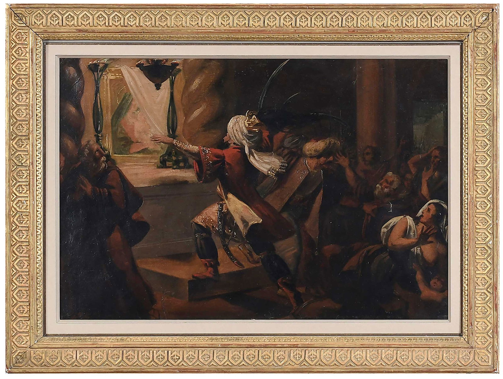 Attributed to Bartolomeo Pinelli, Jerusalem Liberata (1 of 7)