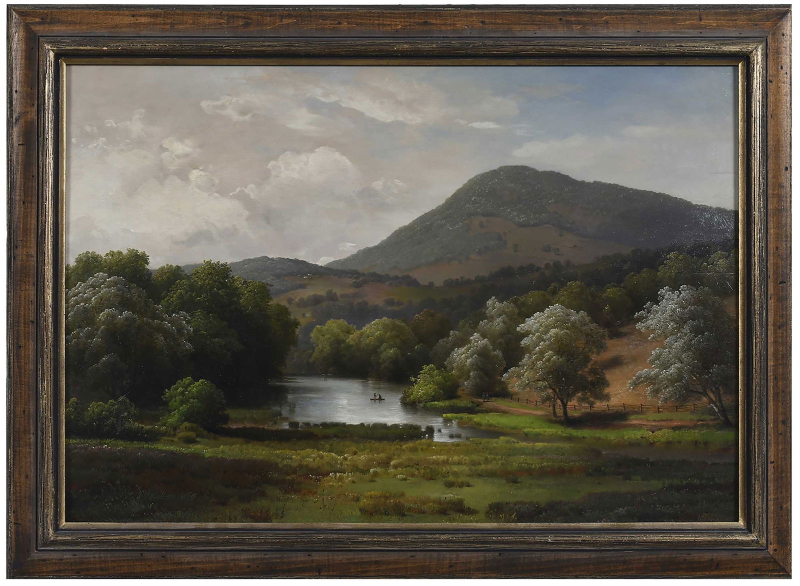 View on the Monocacy River with the Catoctin Mountains in the Distance (1 of 9)