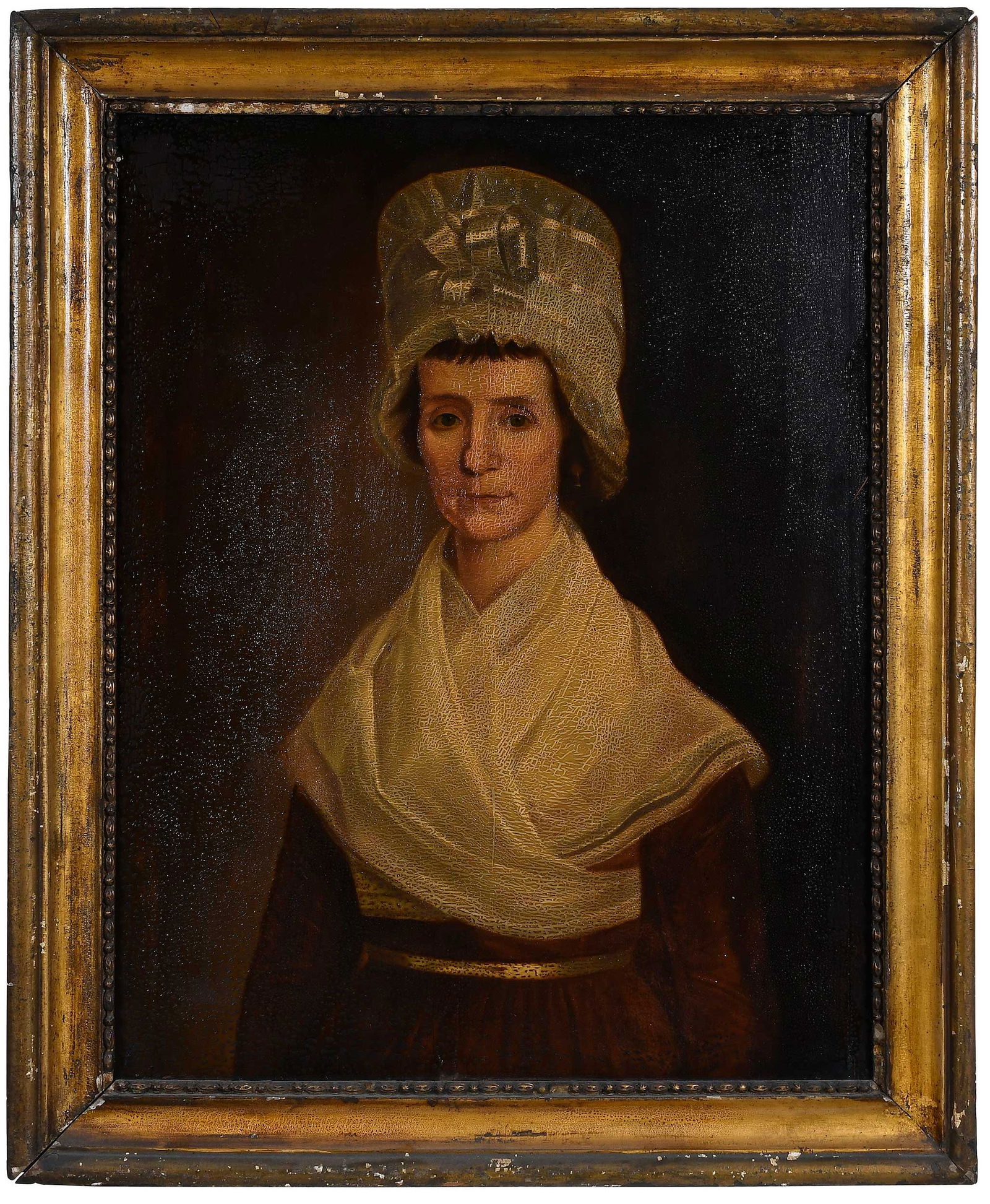 Folk Portrait, Lady in Bonnet (1 of 7)