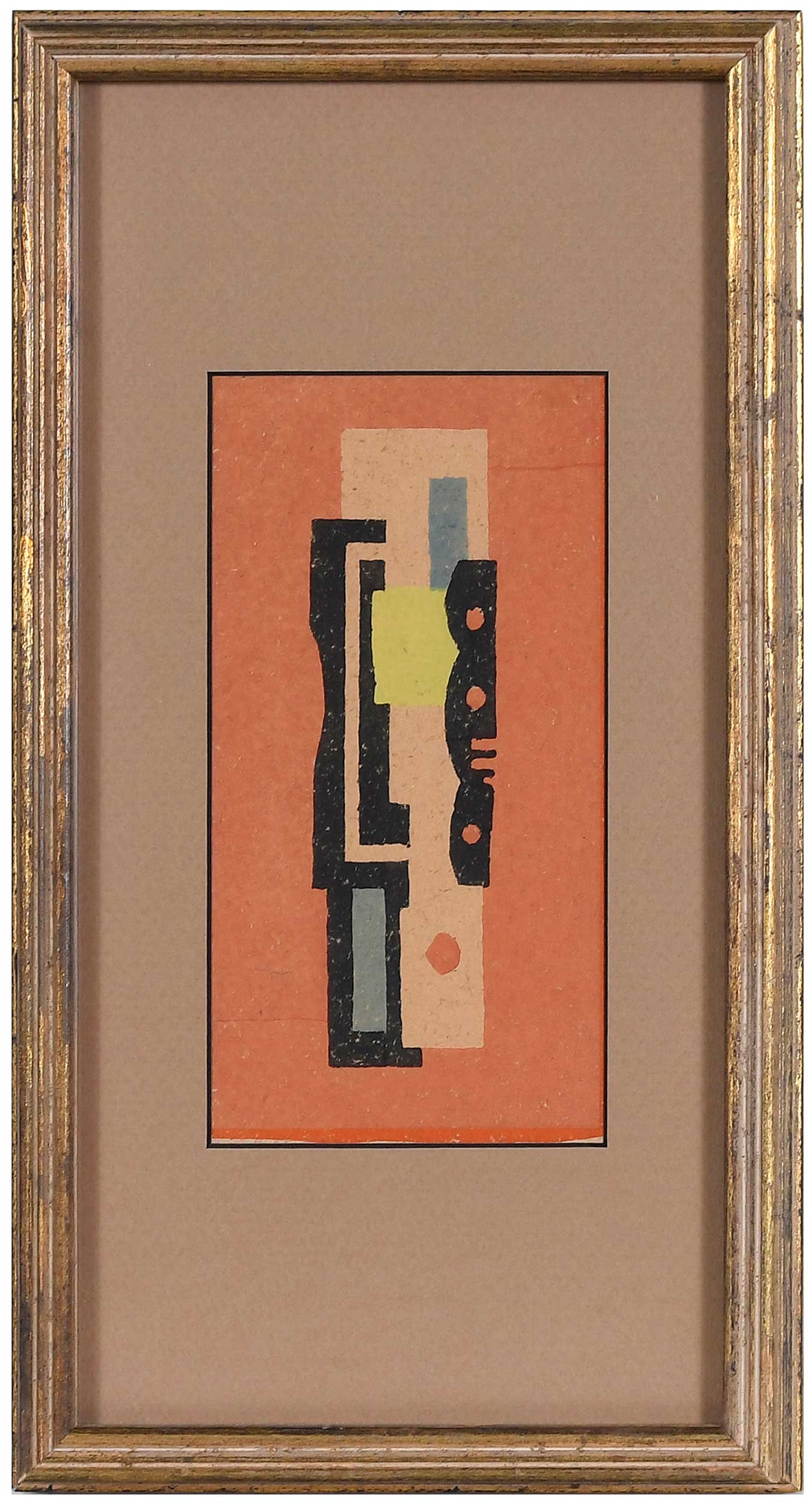 Fernand Leger, Rare Pochoir Design for a Tapestry (1 of 6)