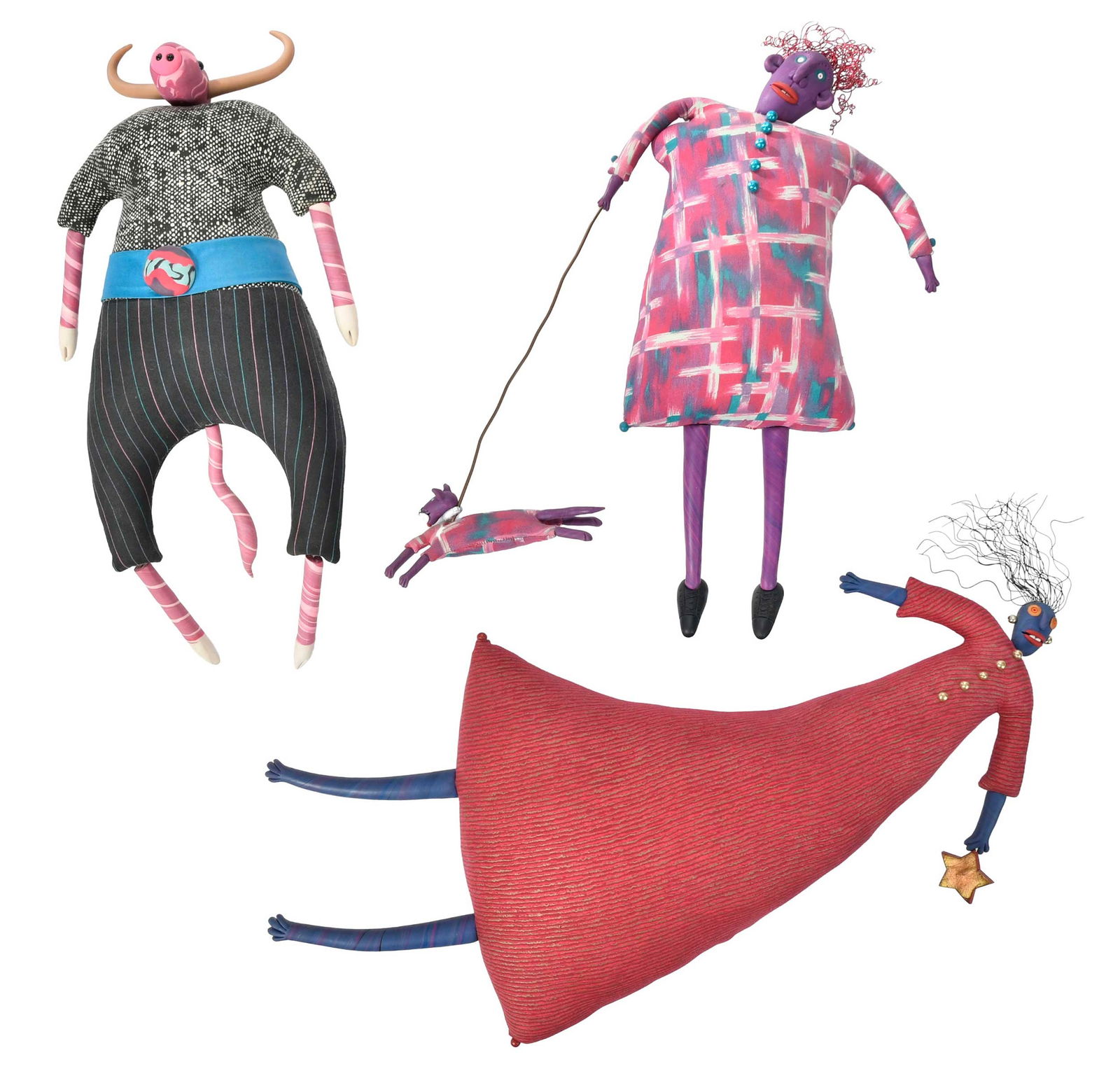 Deborah Banyas, Three Art Dolls (1 of 15)