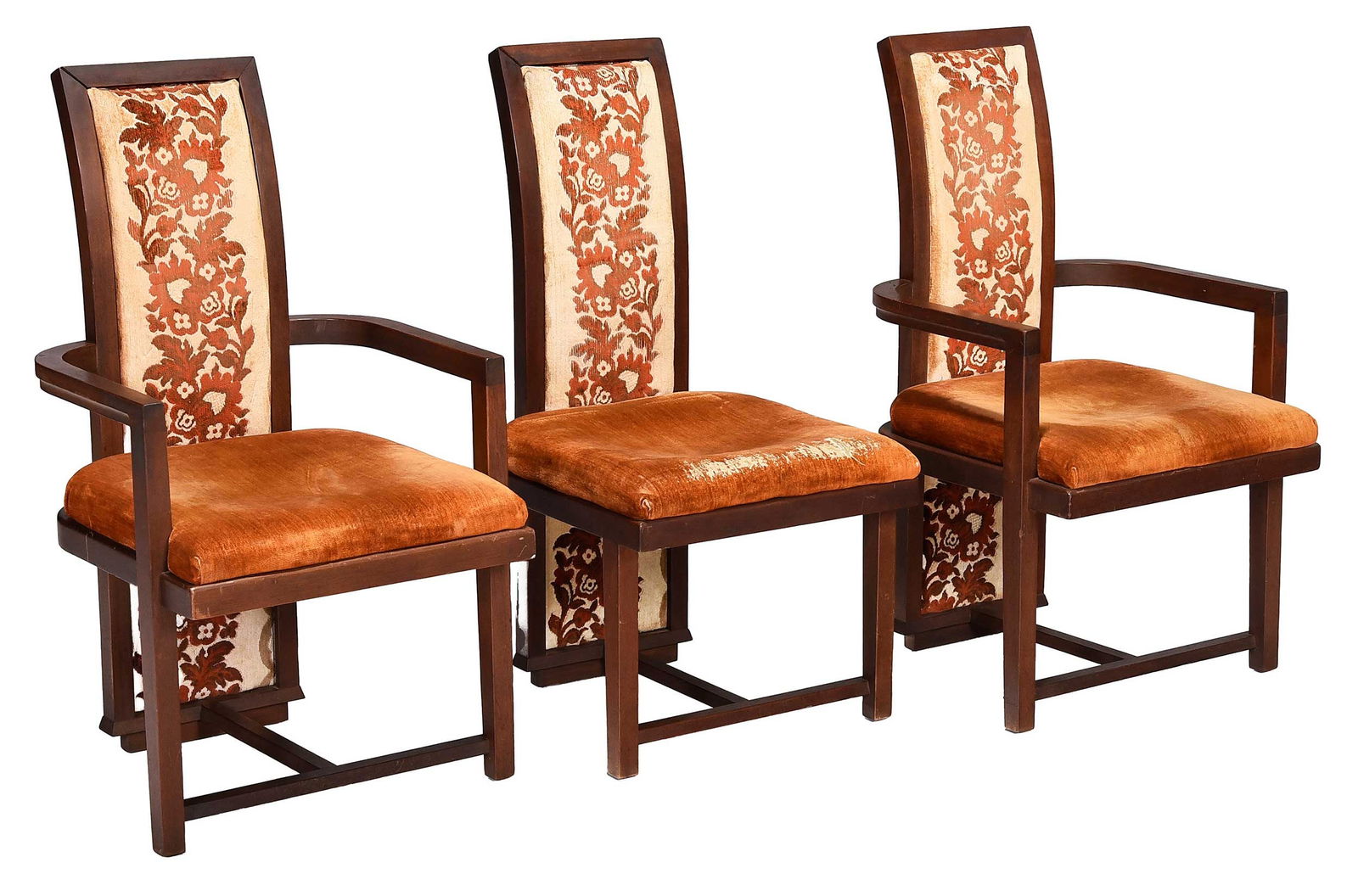 Three Frank Lloyd Wright for Henredon Dining Chairs (1 of 11)