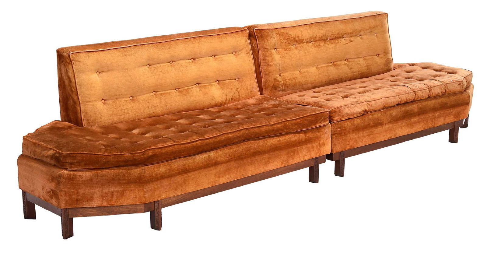 Frank Lloyd Wright for Henredon Two Part Sectional Sofa (1 of 12)