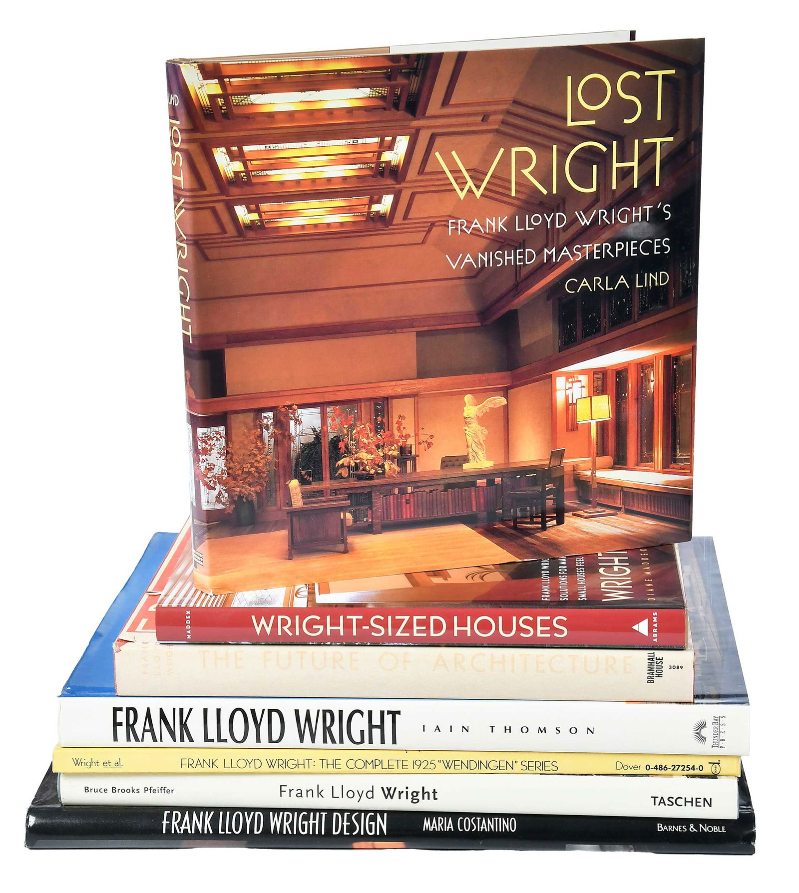 Group of 36 Frank Lloyd Wright Reference Titles (1 of 12)