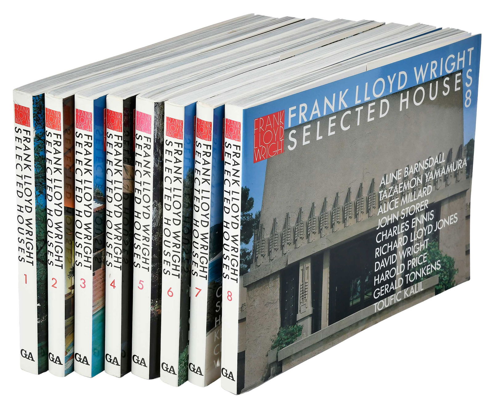 Frank Lloyd Wright: Selected Houses, Eight Volumes (1 of 18)
