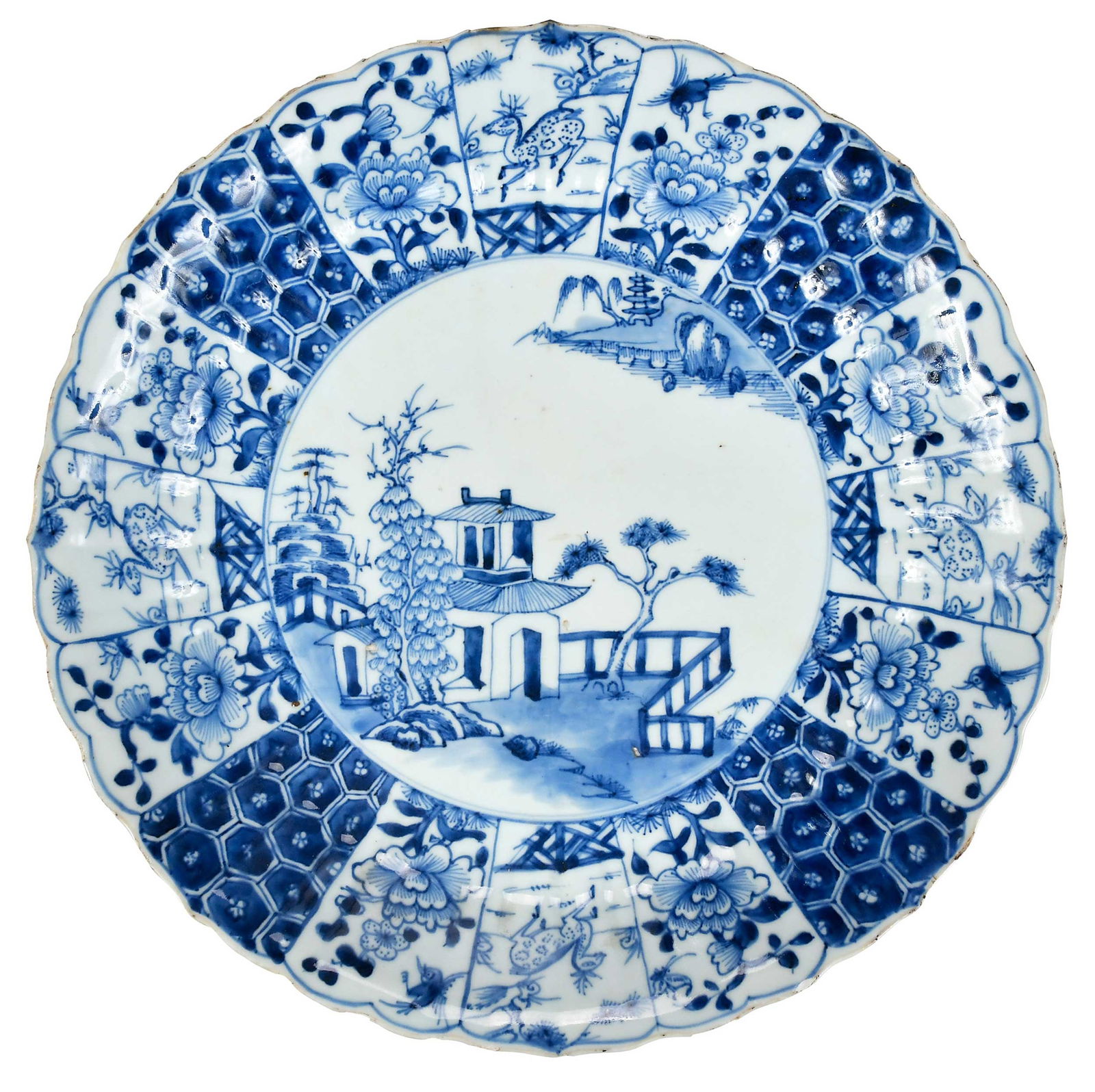 Chinese Export Kraak Ware Porcelain Deep Dish (1 of 8)