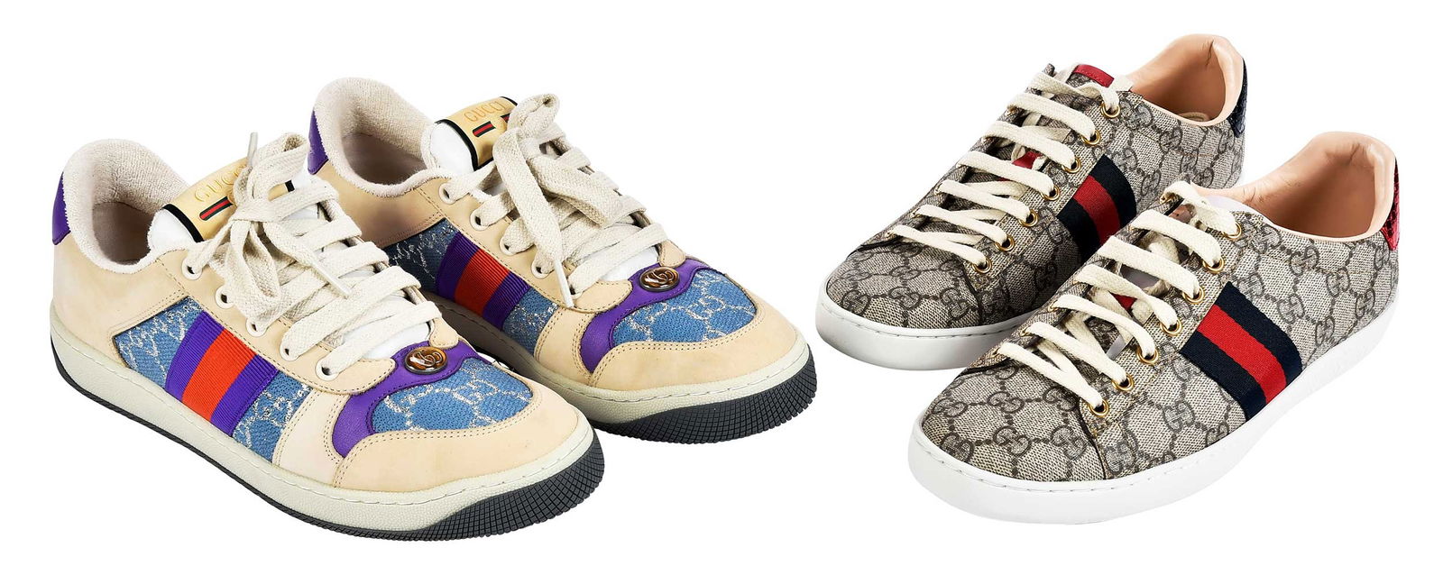 Two Pairs of Gucci Sneakers (1 of 11)