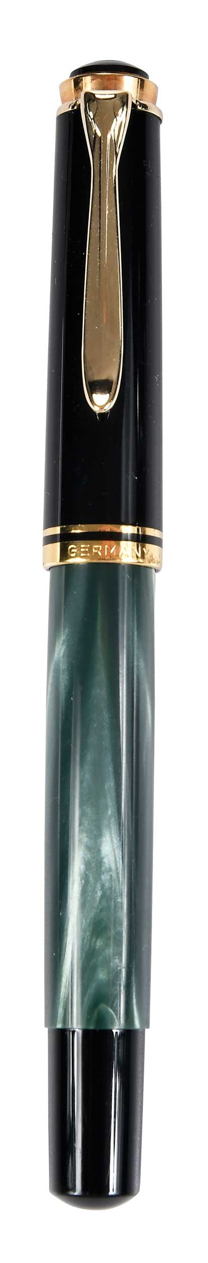 Pelikan Tradition Series 206 Green Marble Rollerball Pen (1 of 7)