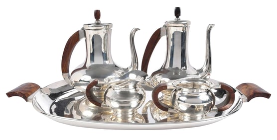 Antonio Pineda Sterling Tea Service