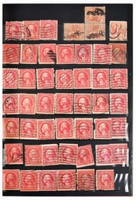 Large Group of Collectible Postage Stamps