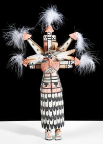 Hopi Salakwtaqa Katsina by Manfred Susunkewa