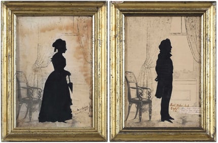 Two Samuel Medford Charleston Silhouettes