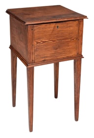 Southern Federal Style Yellow Pine Cellaret