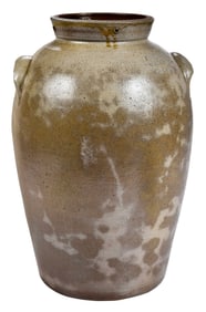 Rare Large Kline and Brown Stamped Georgia Stoneware Pickle Jar