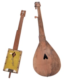 Two Tennessee Folk Banjos