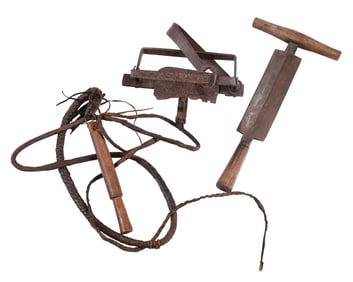 Three Georgia Animal Related Objects