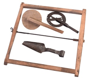 Group of Wheelwright Tools