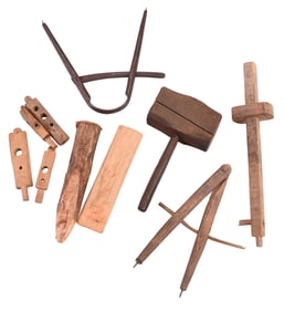 Group of Georgia Woodworking Tools