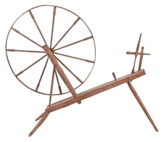 Group of Eight Spinning and Textile Objects