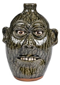 Cleater and Billie Meaders Georgia Face Jug