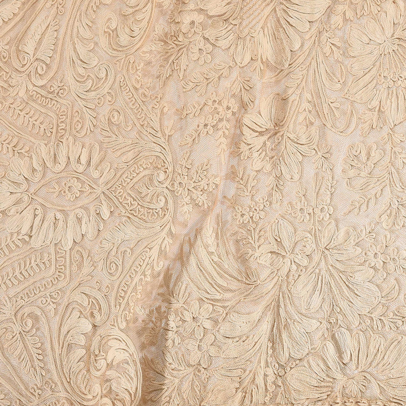 Two Pairs of Cotton Embroidered Curtains (1 of 11)