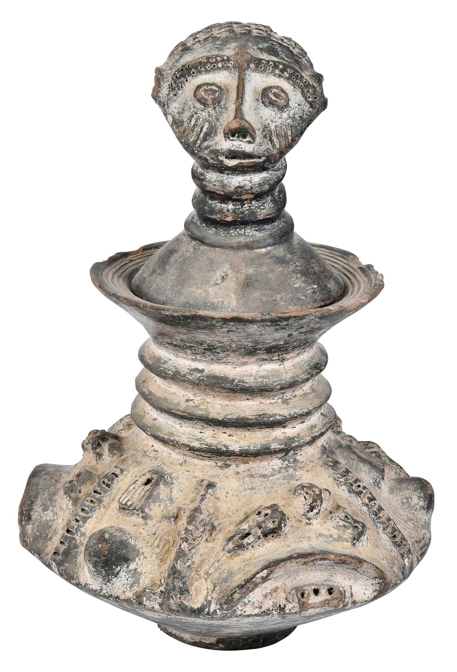 Akan Figural Funerary Vessel (1 of 8)
